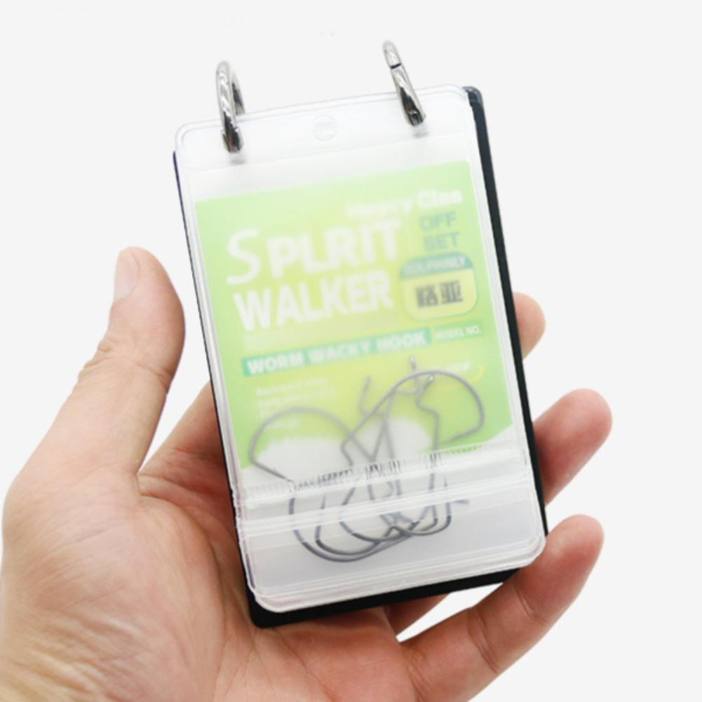 携帯用釣り針収納バッグ、釣り道具整理用ポケット付き、カラビナ - Fishing Hook Box のレビューと価格